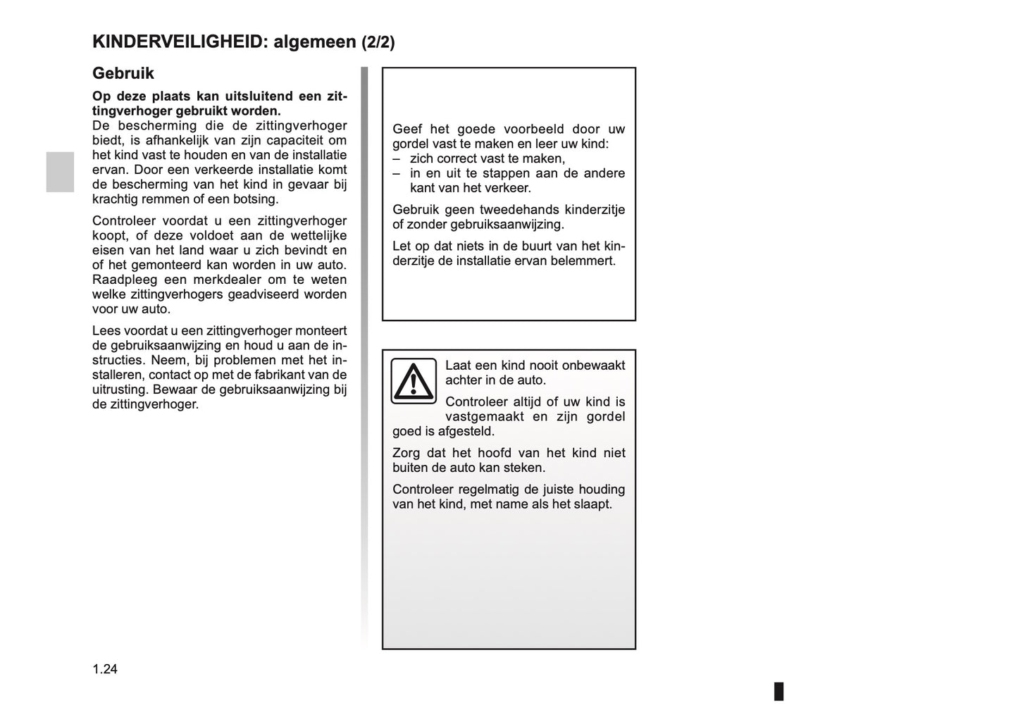 2012-2013 Renault Twizy Z.E. Owner's Manual | Dutch