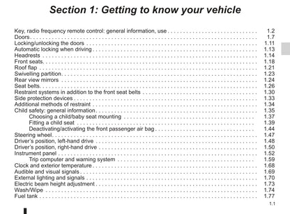 2008-2014 Renault Kangoo Manuel du propriétaire | Anglais