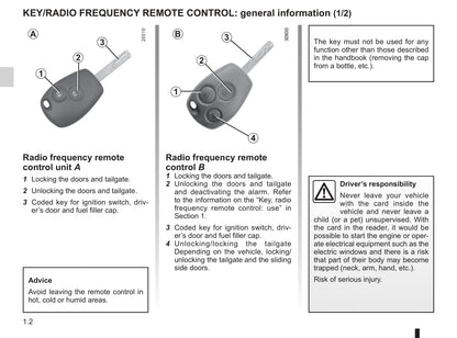 2008-2014 Renault Kangoo Manuel du propriétaire | Anglais