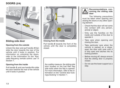 2008-2014 Renault Kangoo Manuel du propriétaire | Anglais