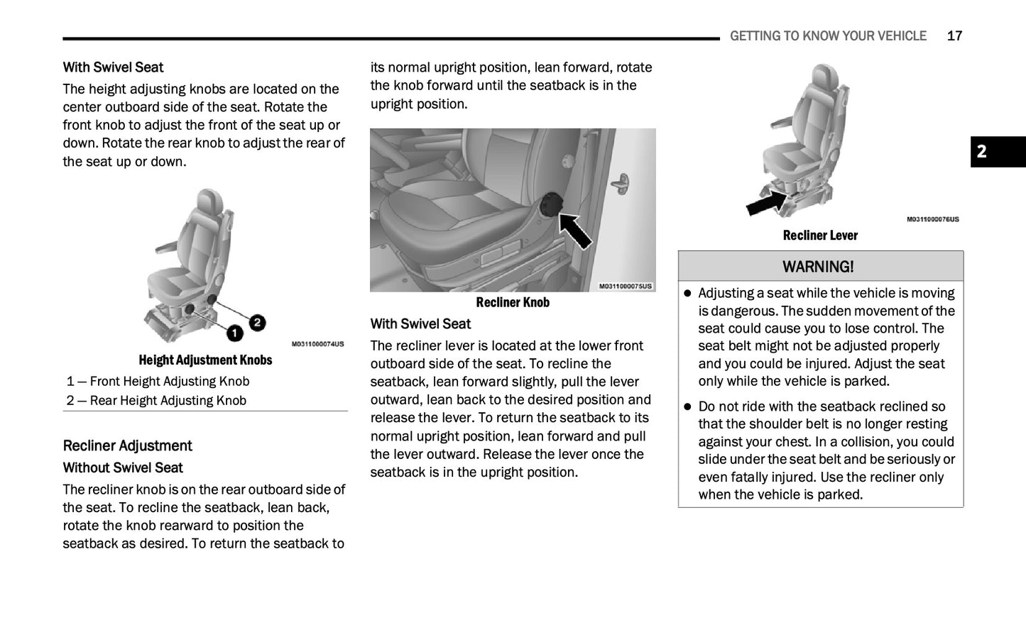 2020 Ram ProMaster 1500/ProMaster 2500/ProMaster 3500 Owner's Manual | English