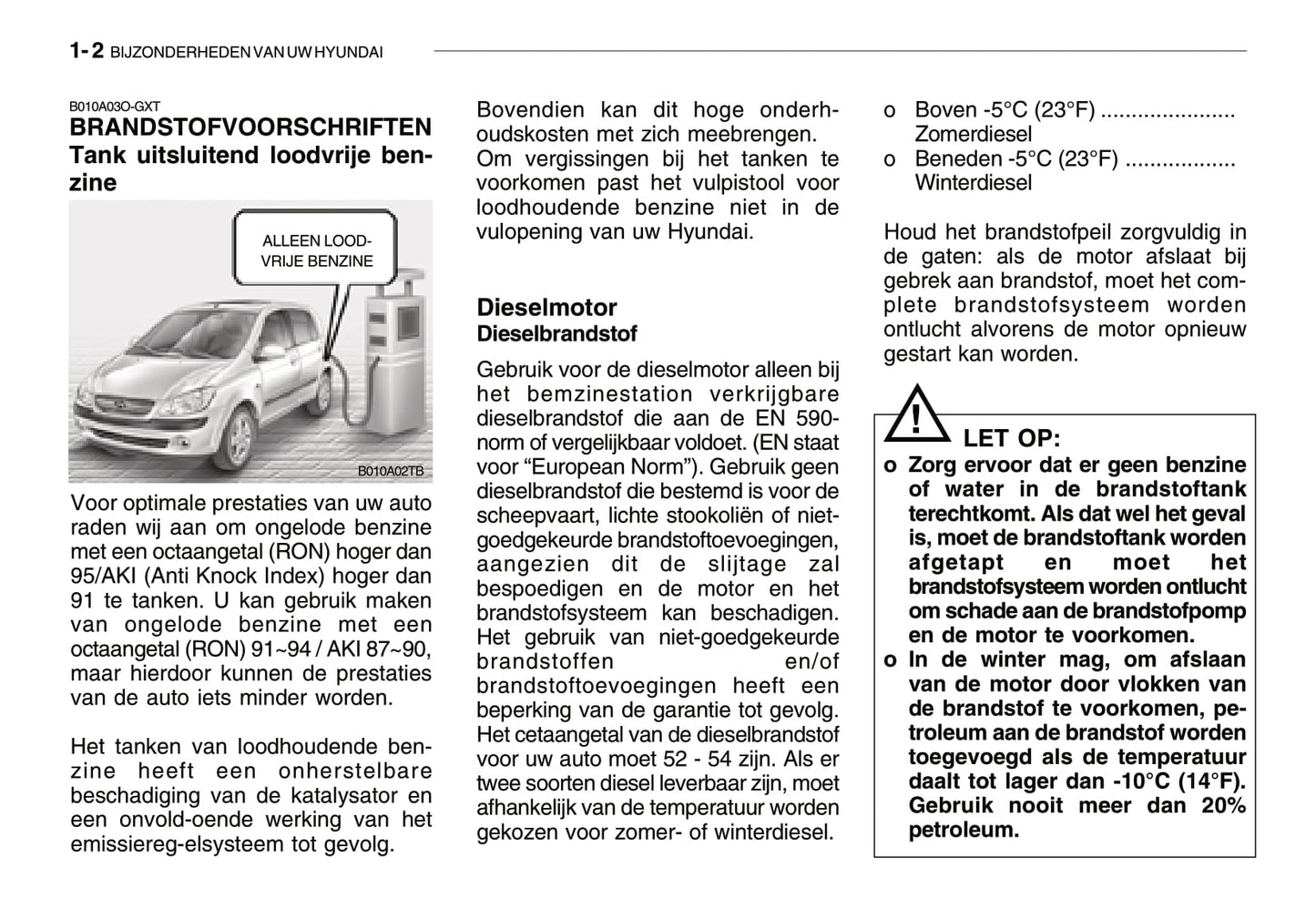 2007-2008 Hyundai Getz Gebruikershandleiding | Nederlands