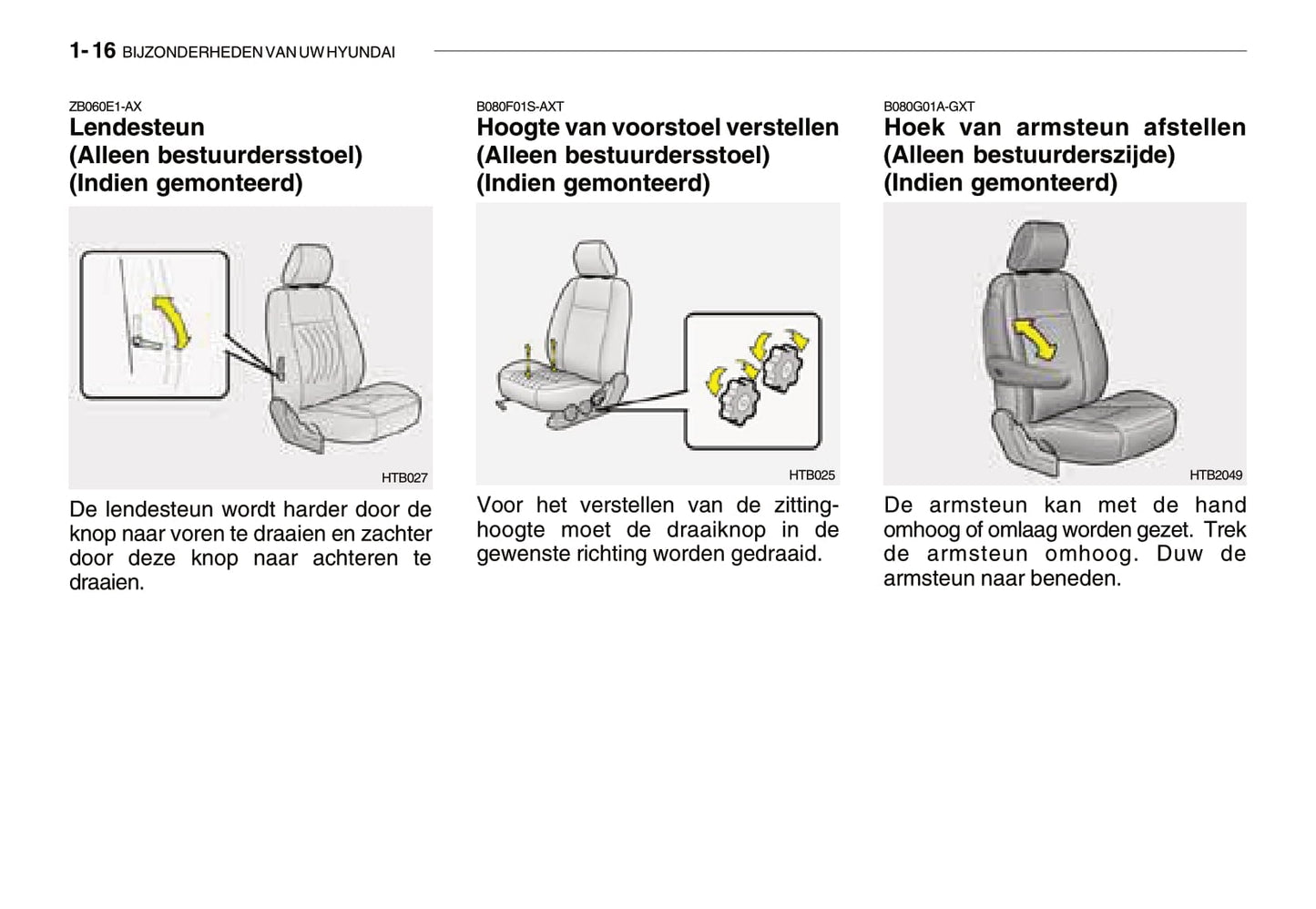 2007-2008 Hyundai Getz Gebruikershandleiding | Nederlands