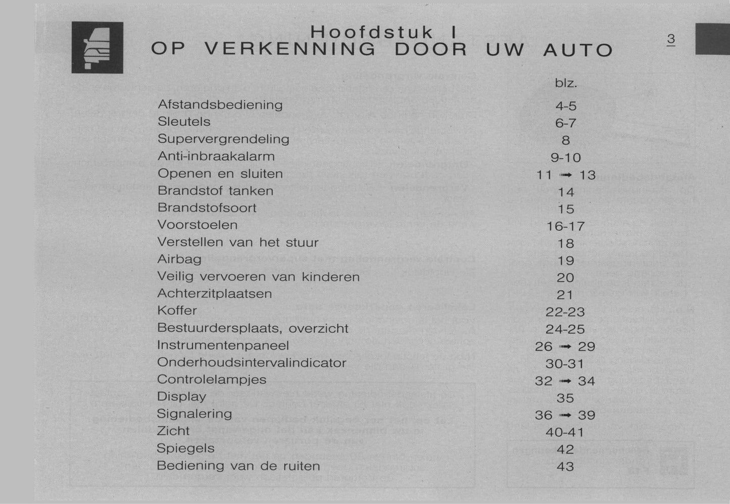 2003-2005 Citroën C3 Pluriel Bedienungsanleitung | Niederländisch