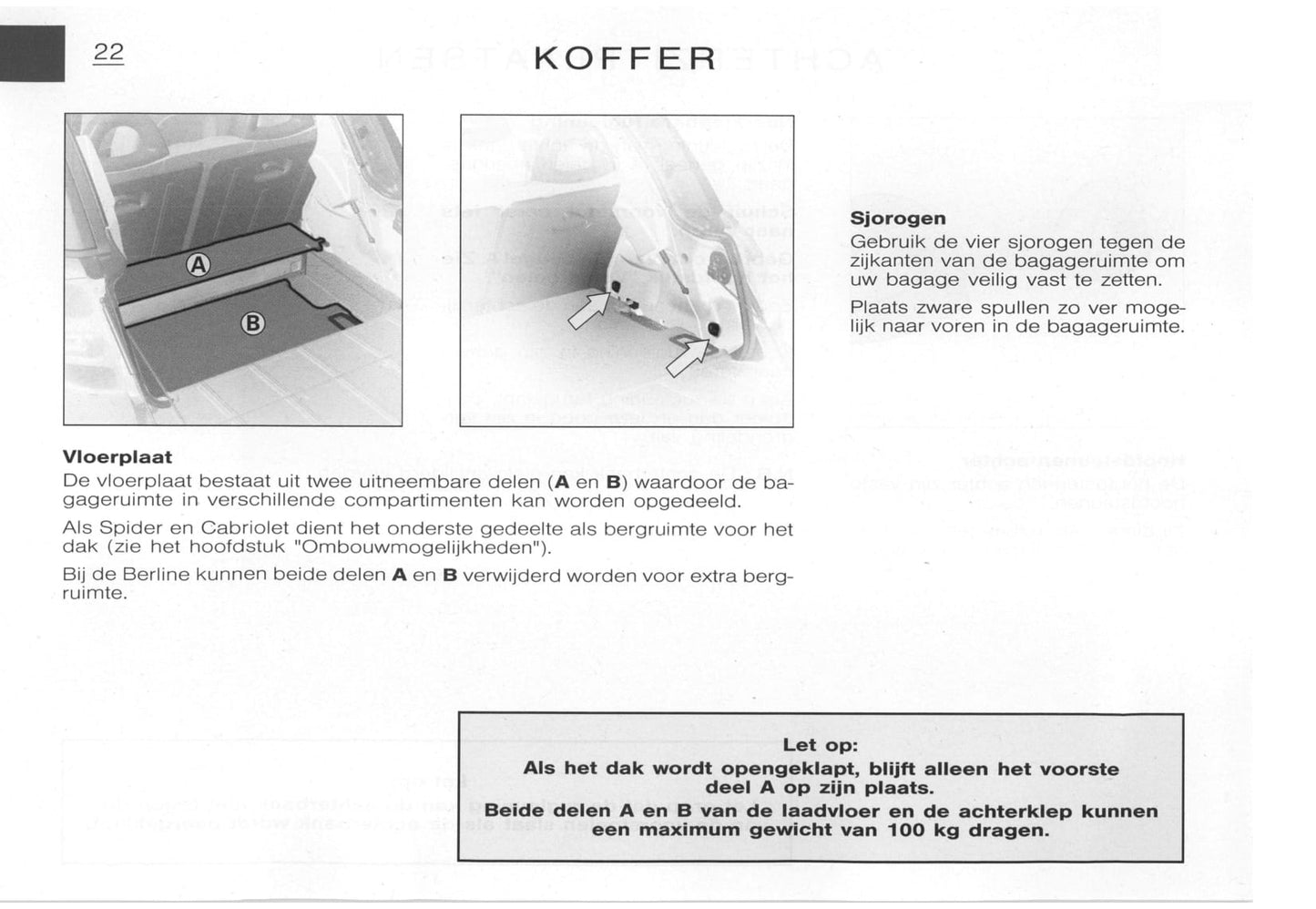 2003-2005 Citroën C3 Pluriel Bedienungsanleitung | Niederländisch