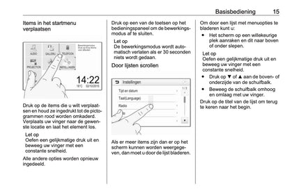 Opel Adam Infotainment System Handleiding 2017 - 2019