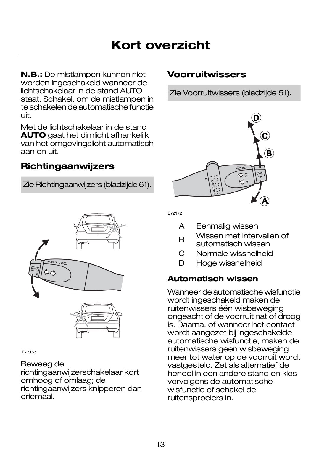 2005-2007 Ford Mondeo Owner's Manual | Dutch