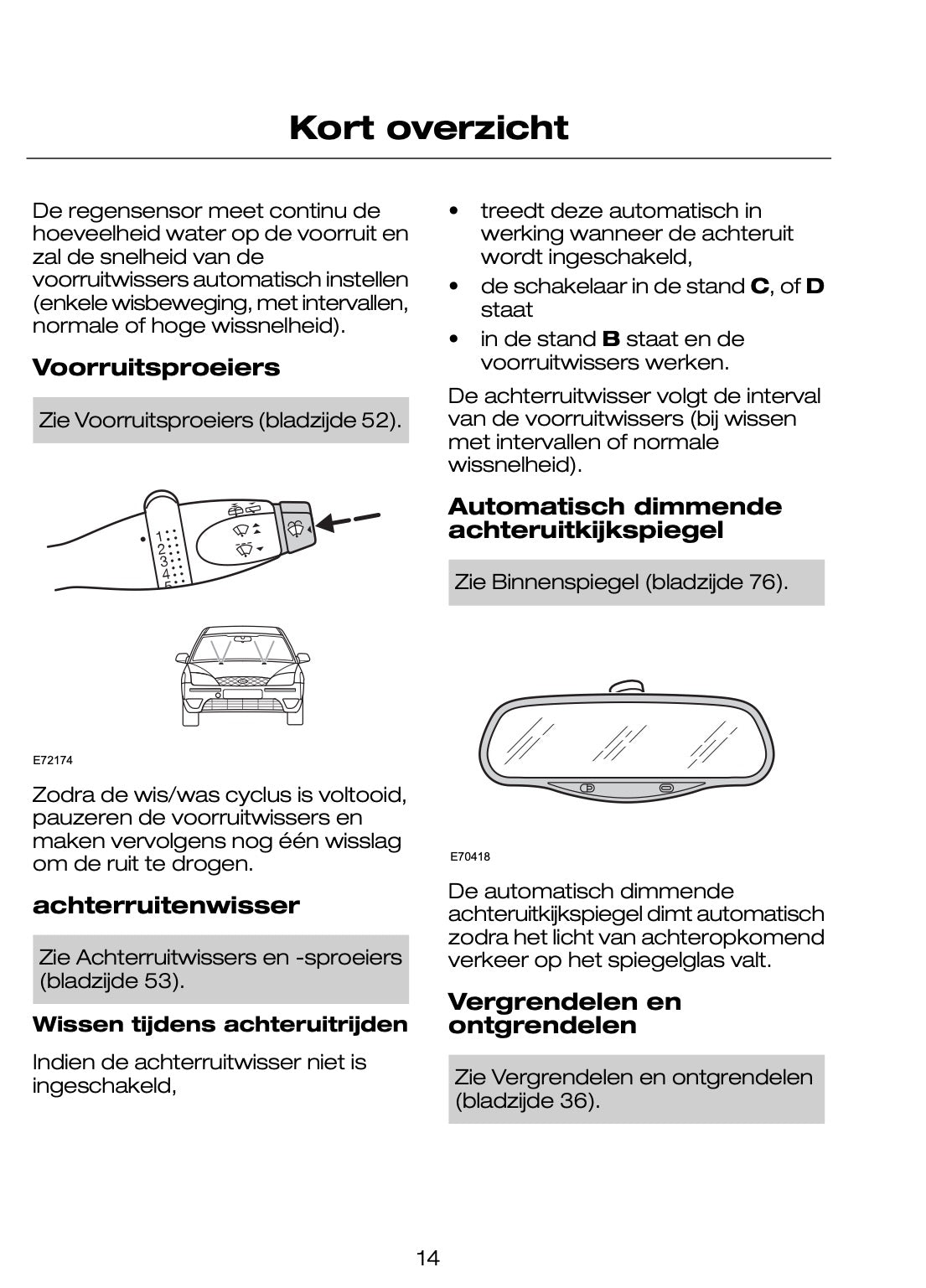 2005-2007 Ford Mondeo Owner's Manual | Dutch