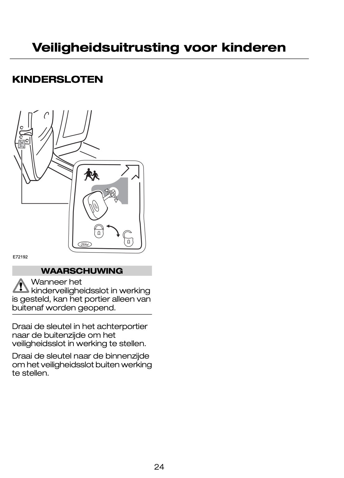 2005-2007 Ford Mondeo Owner's Manual | Dutch