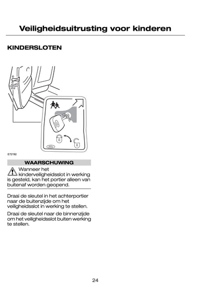 2005-2007 Ford Mondeo Owner's Manual | Dutch