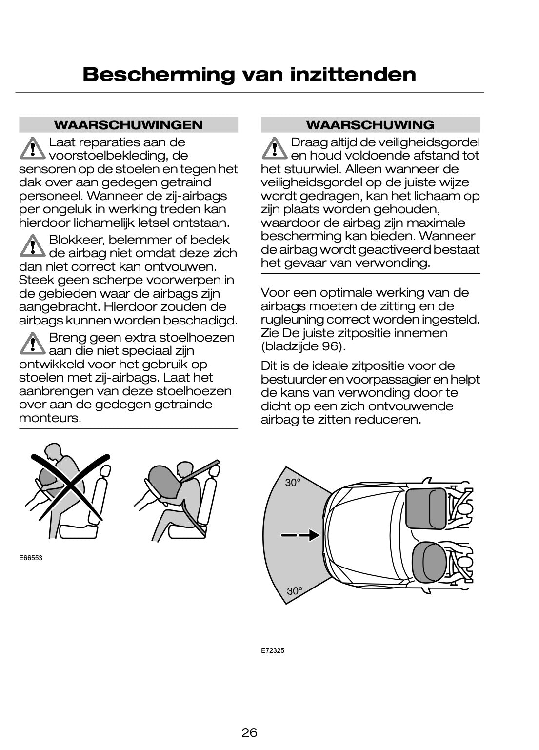 2005-2007 Ford Mondeo Owner's Manual | Dutch