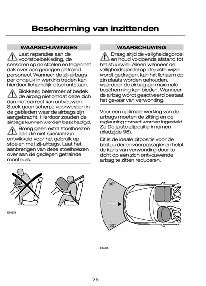 2005-2007 Ford Mondeo Owner's Manual | Dutch