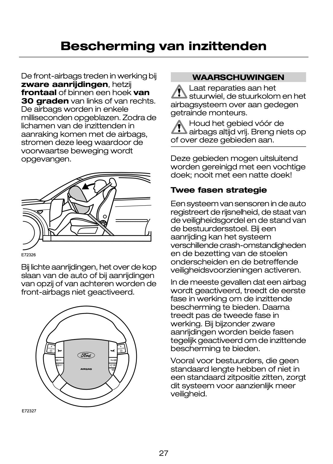 2005-2007 Ford Mondeo Owner's Manual | Dutch