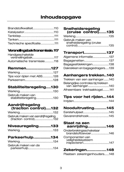 2005-2007 Ford Mondeo Owner's Manual | Dutch