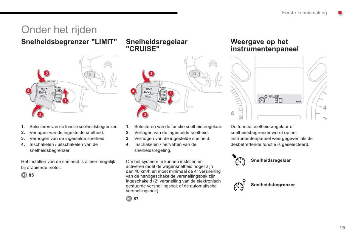 2012-2014 Citroën C-Elysée Gebruikershandleiding | Nederlands