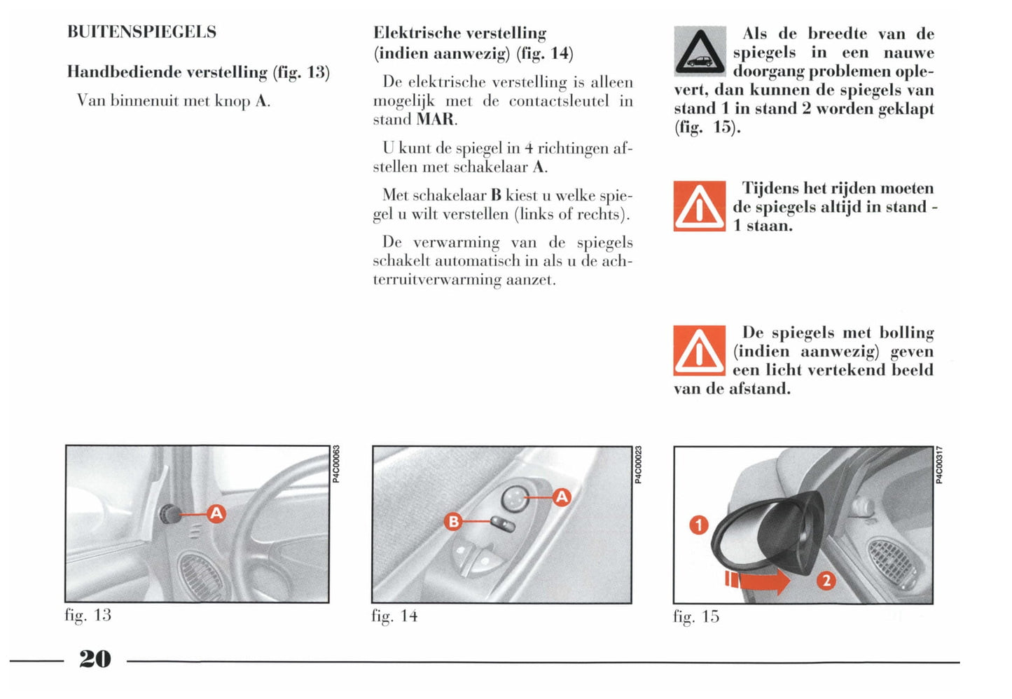 1996-2003 Lancia YPsilon Bedienungsanleitung | Niederländisch