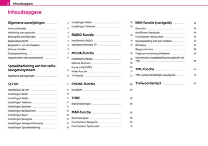 Skoda Columbus Radio Navigatie Systeem 2011