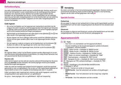 Skoda Columbus Radio Navigatie Systeem 2011