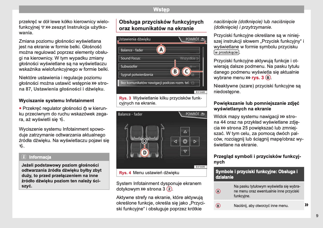 Seat Navi System Plus Instrukcja obsługi 2013 - 2017