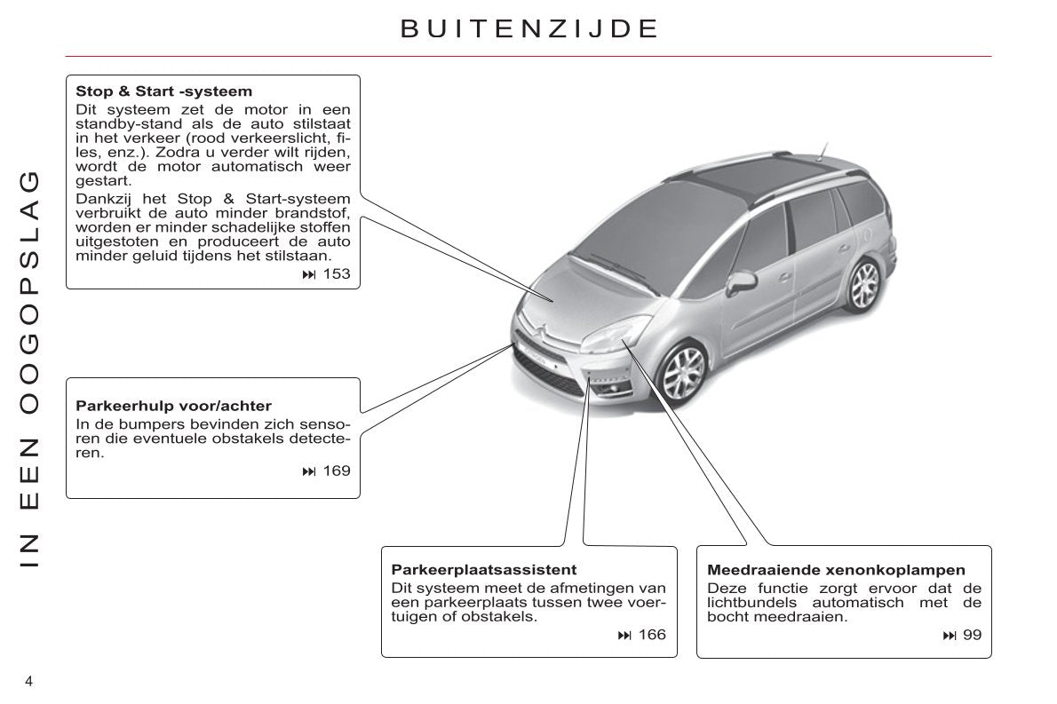 2011-2013 Citroën C4 Picasso/Grand C4 Picasso Gebruikershandleiding | Nederlands