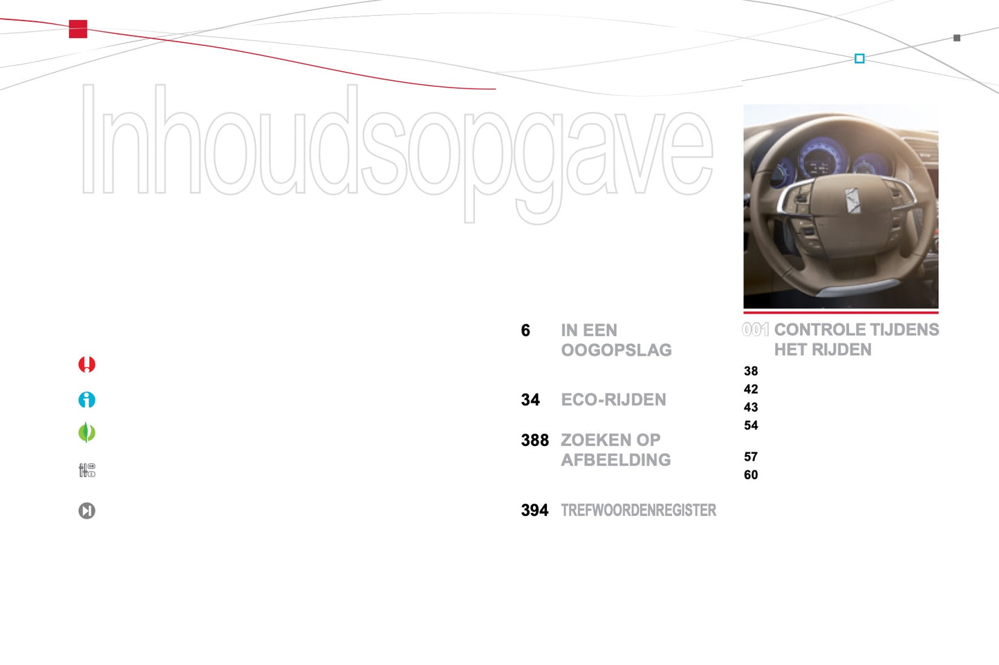 2013-2014 Citroën DS4 Bedienungsanleitung | Niederländisch