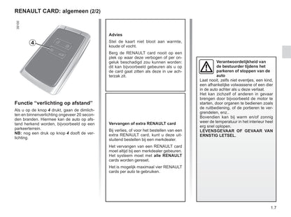 2015-2016 Renault Kadjar Owner's Manual | Dutch