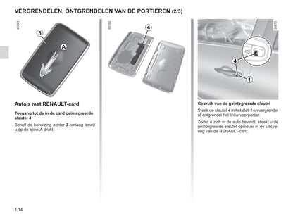 2015-2016 Renault Kadjar Owner's Manual | Dutch