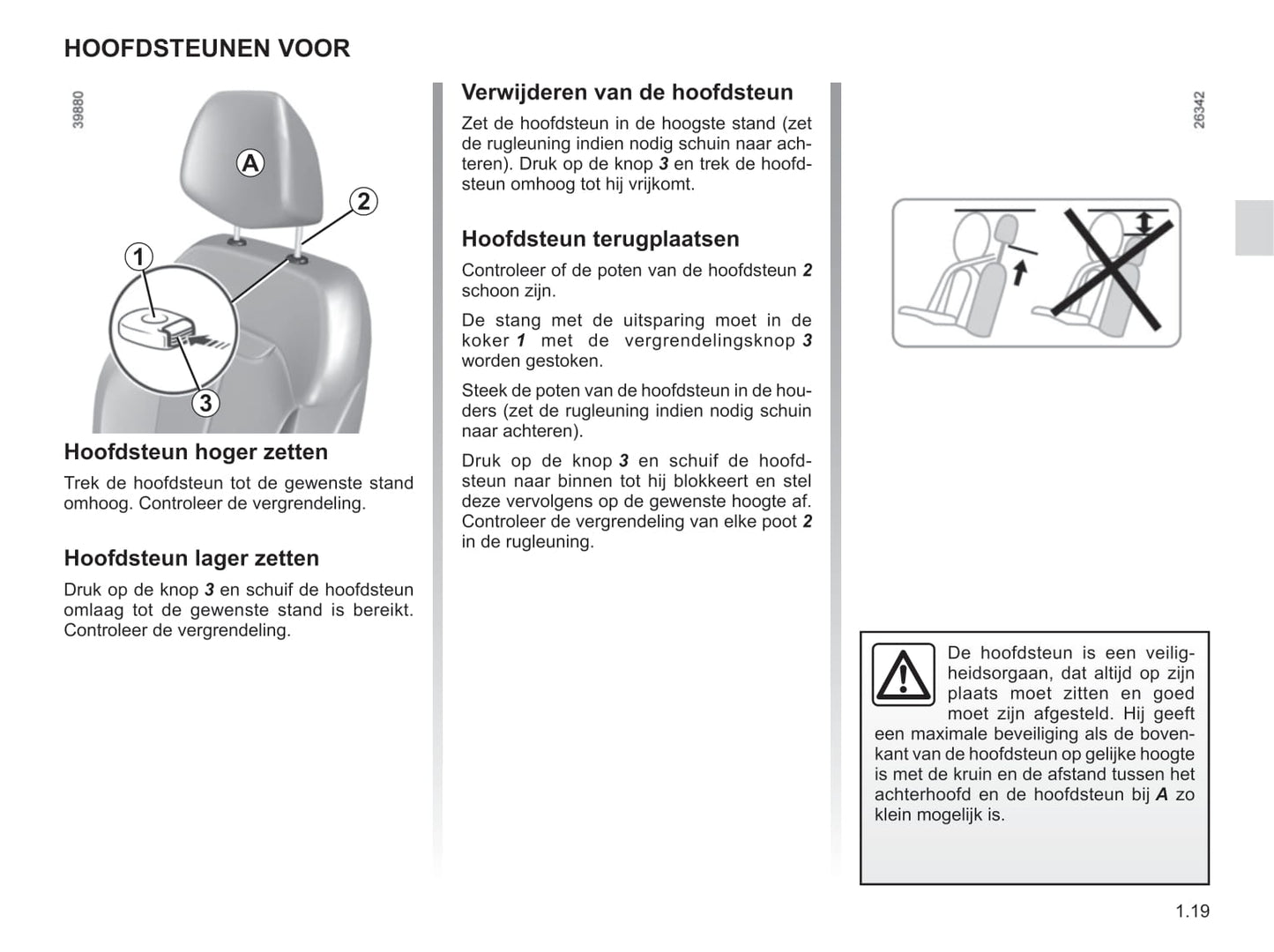 2015-2016 Renault Kadjar Owner's Manual | Dutch