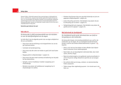 2009-2012 Seat Exeo Bedienungsanleitung | Niederländisch