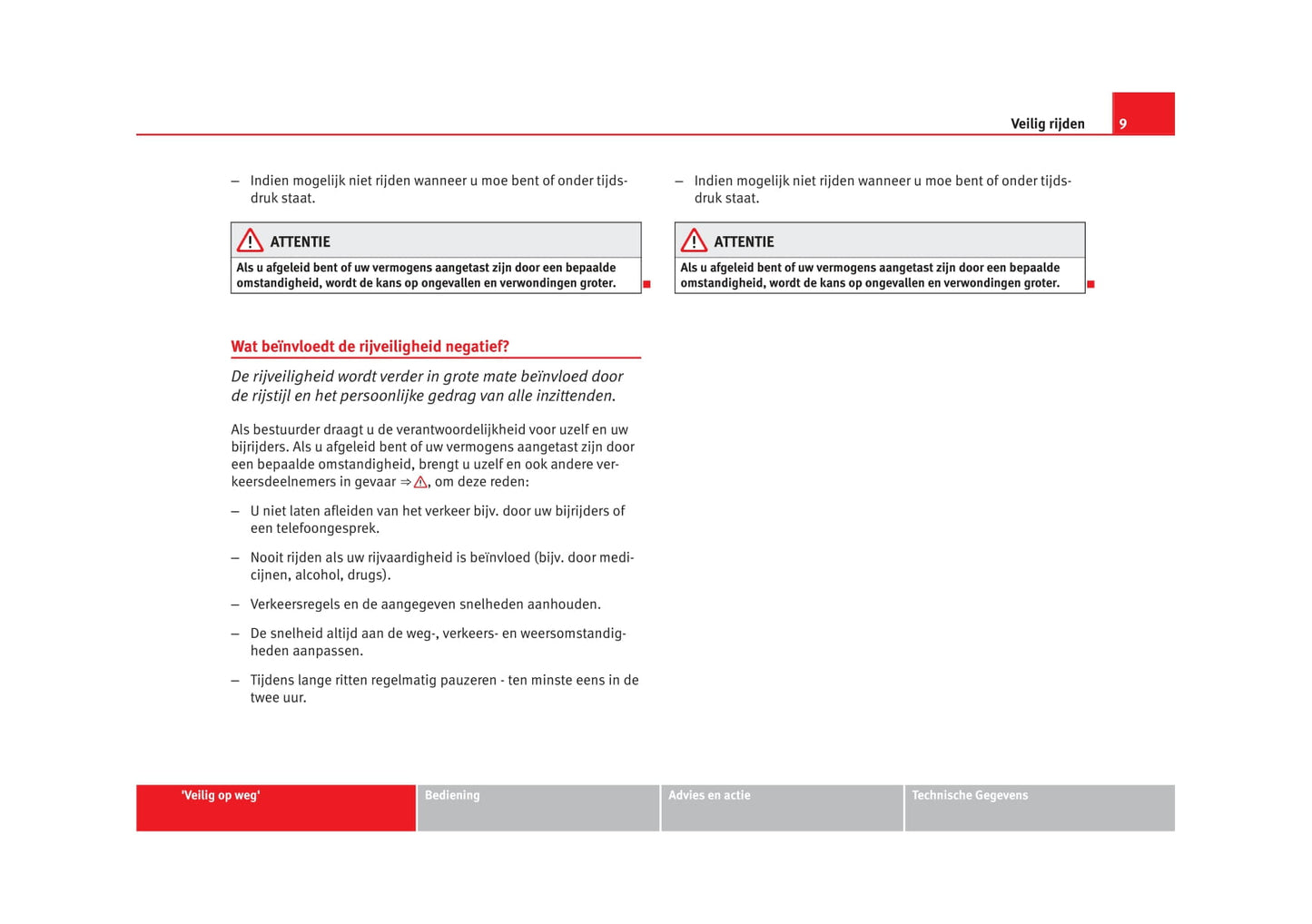 2009-2012 Seat Exeo Bedienungsanleitung | Niederländisch