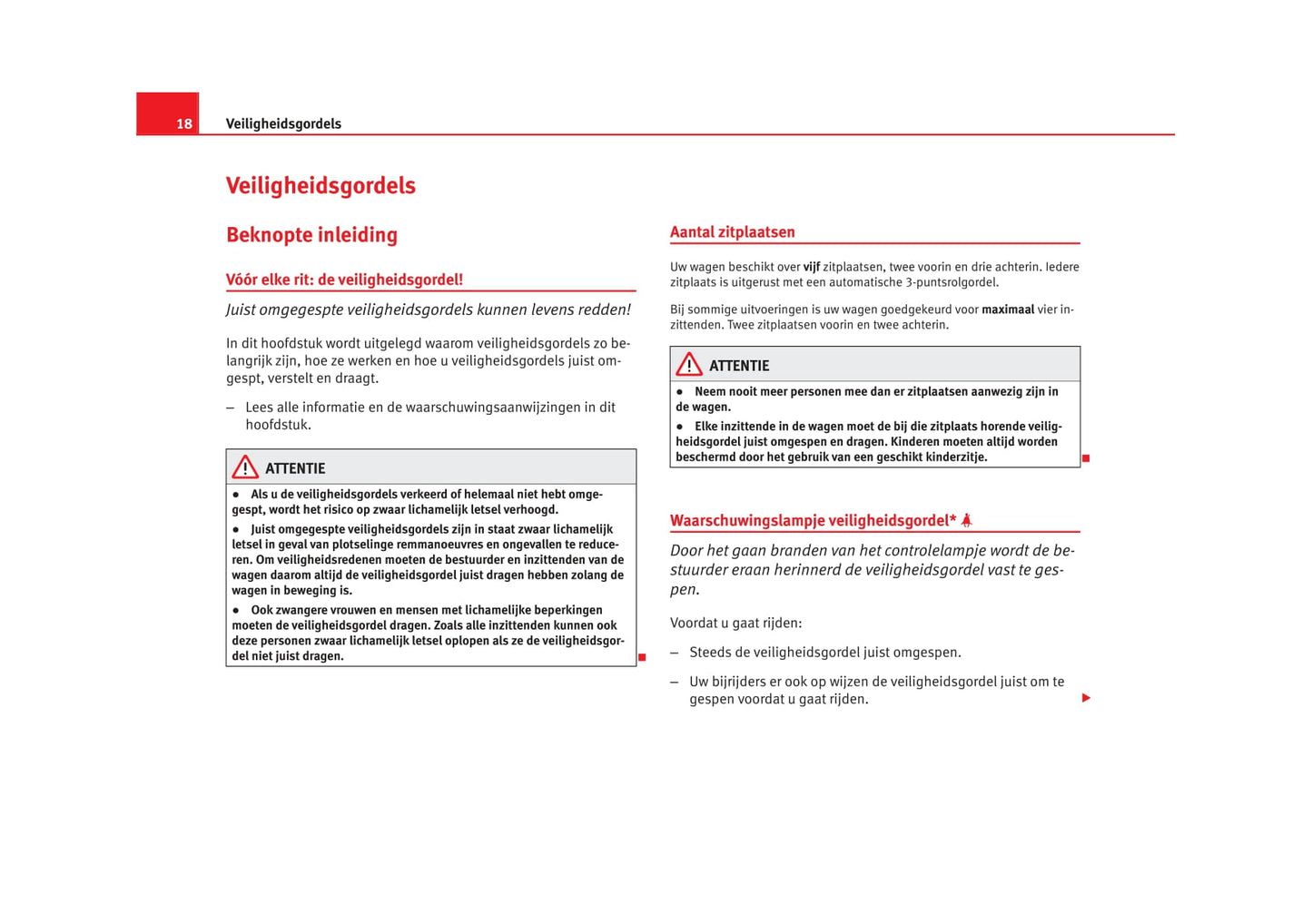 2009-2012 Seat Exeo Bedienungsanleitung | Niederländisch