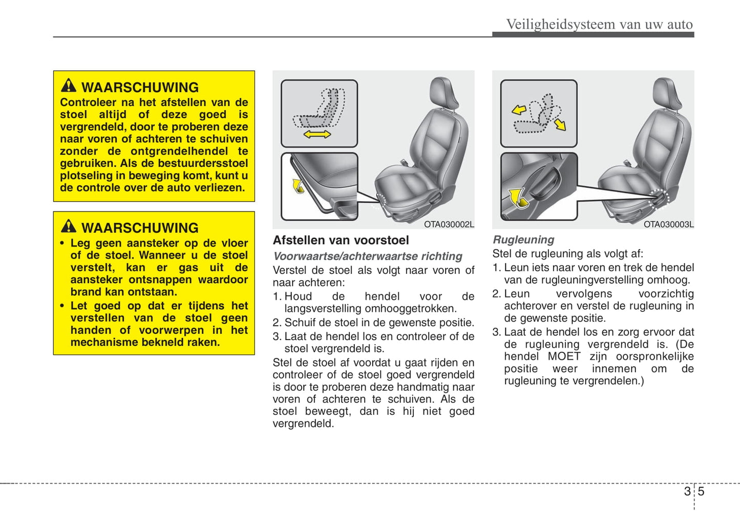 2011-2012 Kia Picanto Owner's Manual | Dutch