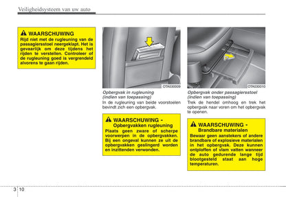 2011-2012 Kia Picanto Owner's Manual | Dutch