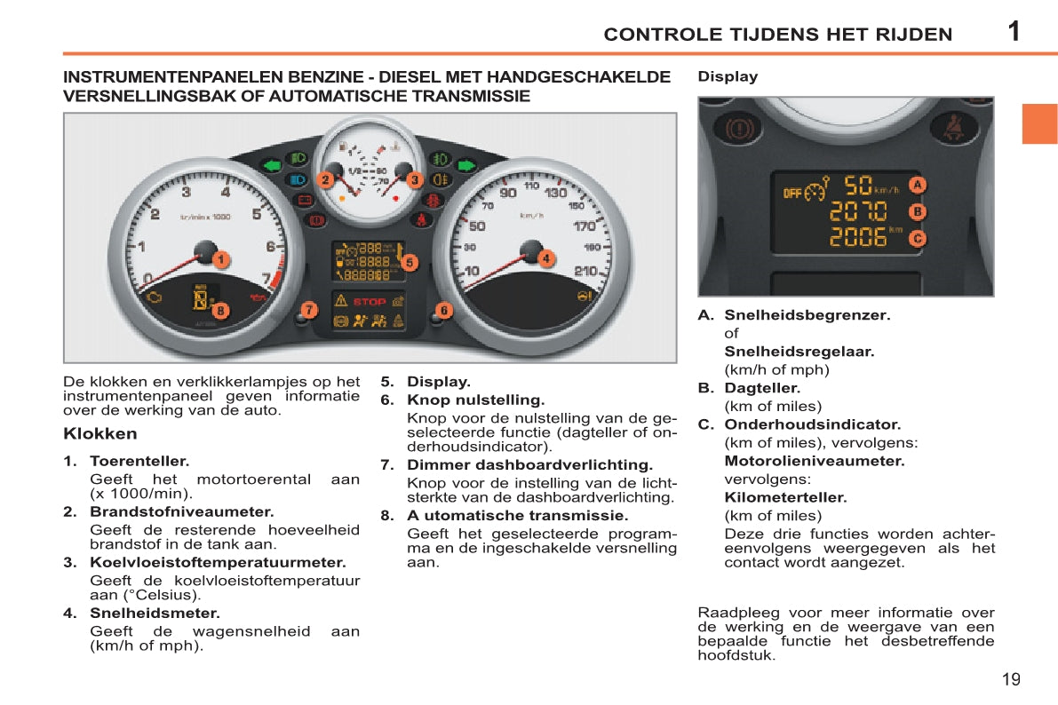 2011-2014 Peugeot 207/207 SW/207 SW Outdoor Owner's Manual | Dutch