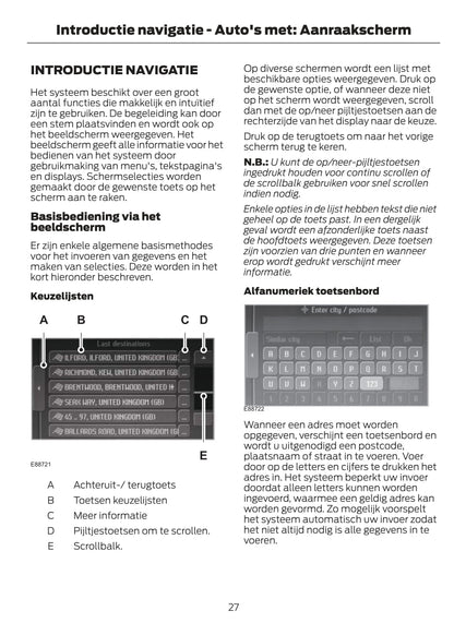 Ford Mondeo Navigatie Handleiding 2012