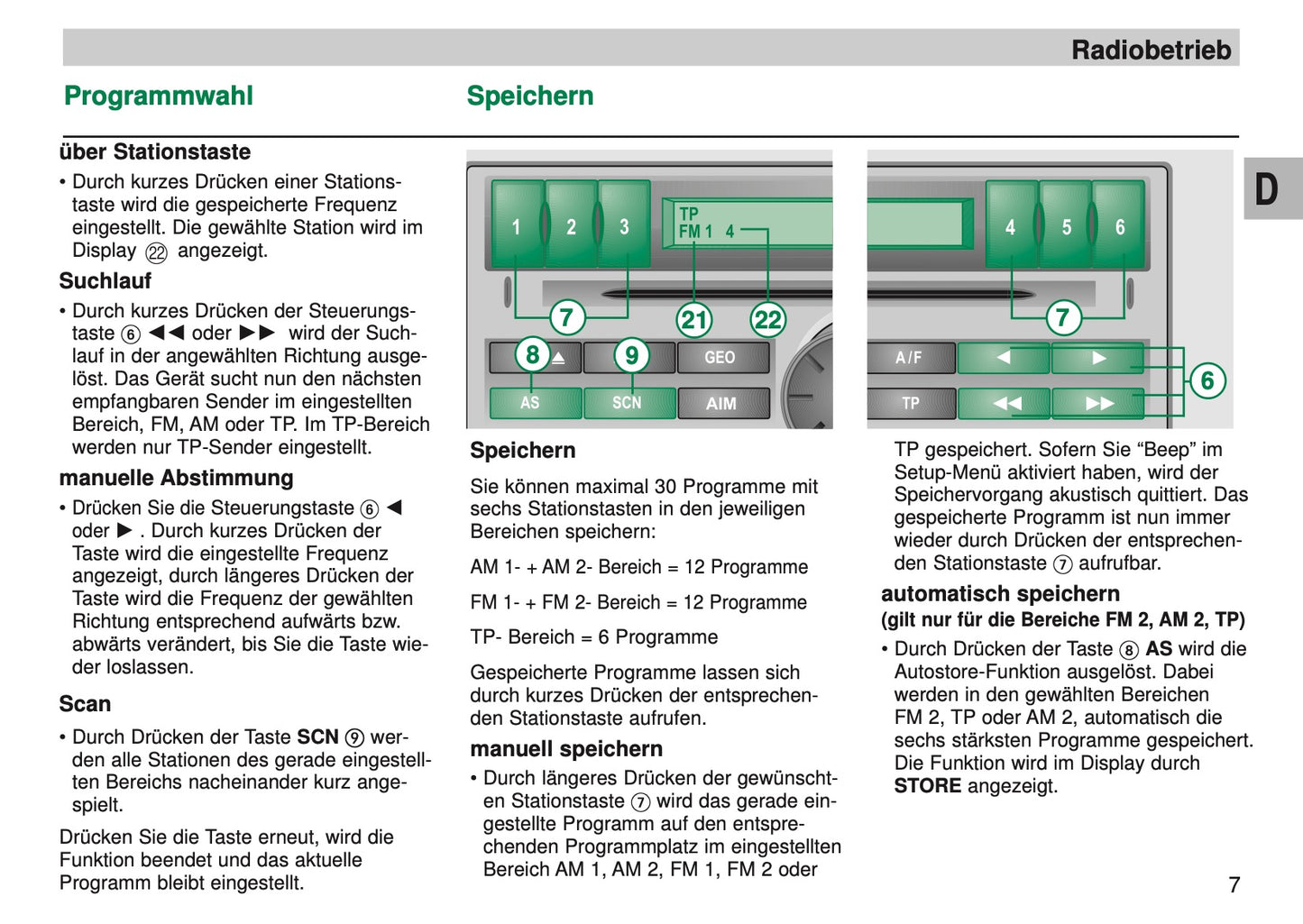 Skoda Autoradio Symphony CD Bedienungsanleitung 2005