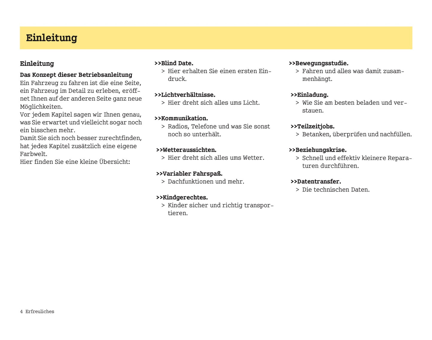 2004-2007 Smart Fortwo Owner's Manual | German