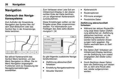 Chevrolet Corvette Infotainment Bedienungsanleitung 2018