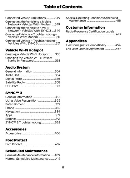 2022 Ford Bronco Sport Owner's Manual | English