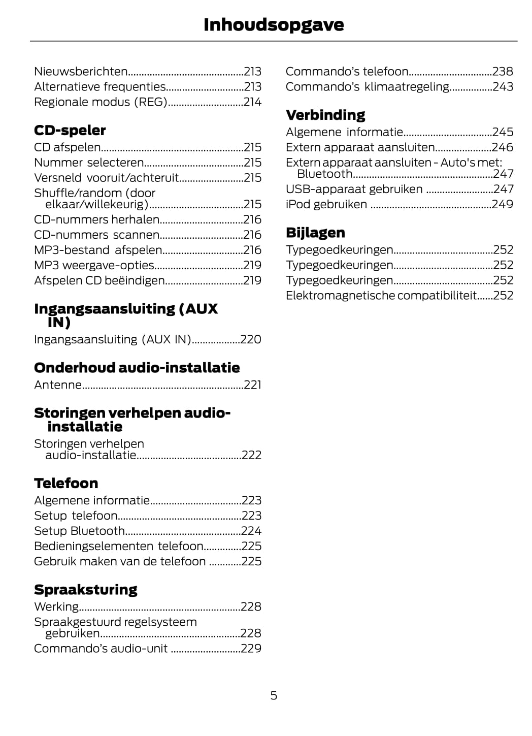 2012 Ford Ranger Gebruikershandleiding | Nederlands