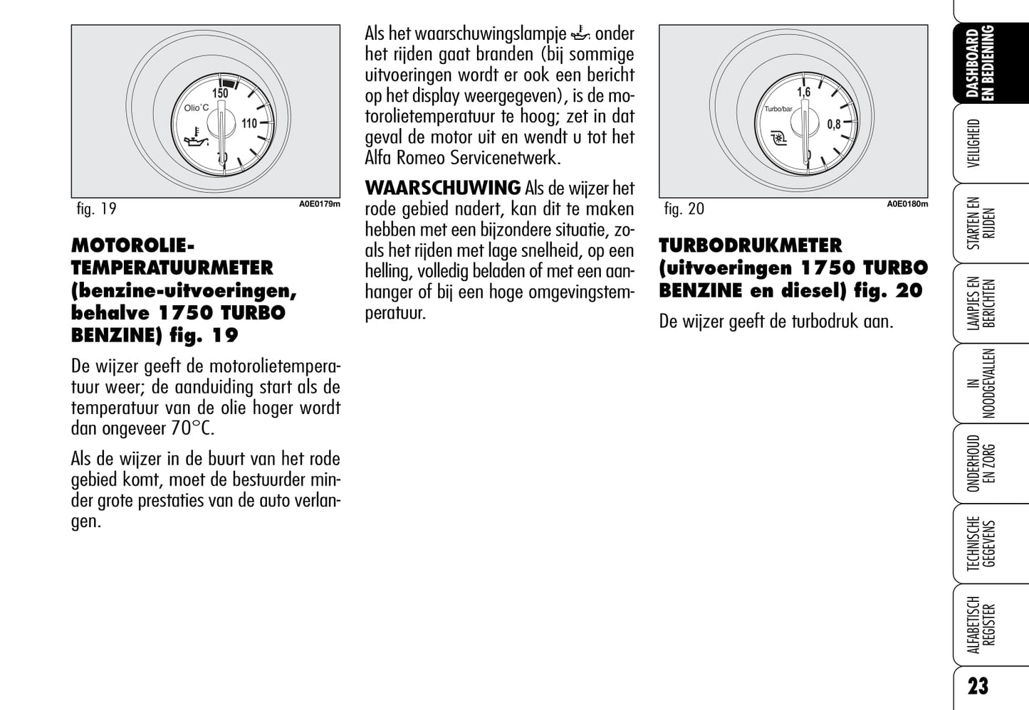 2005-2011 Alfa Romeo 159 Bedienungsanleitung | Niederländisch