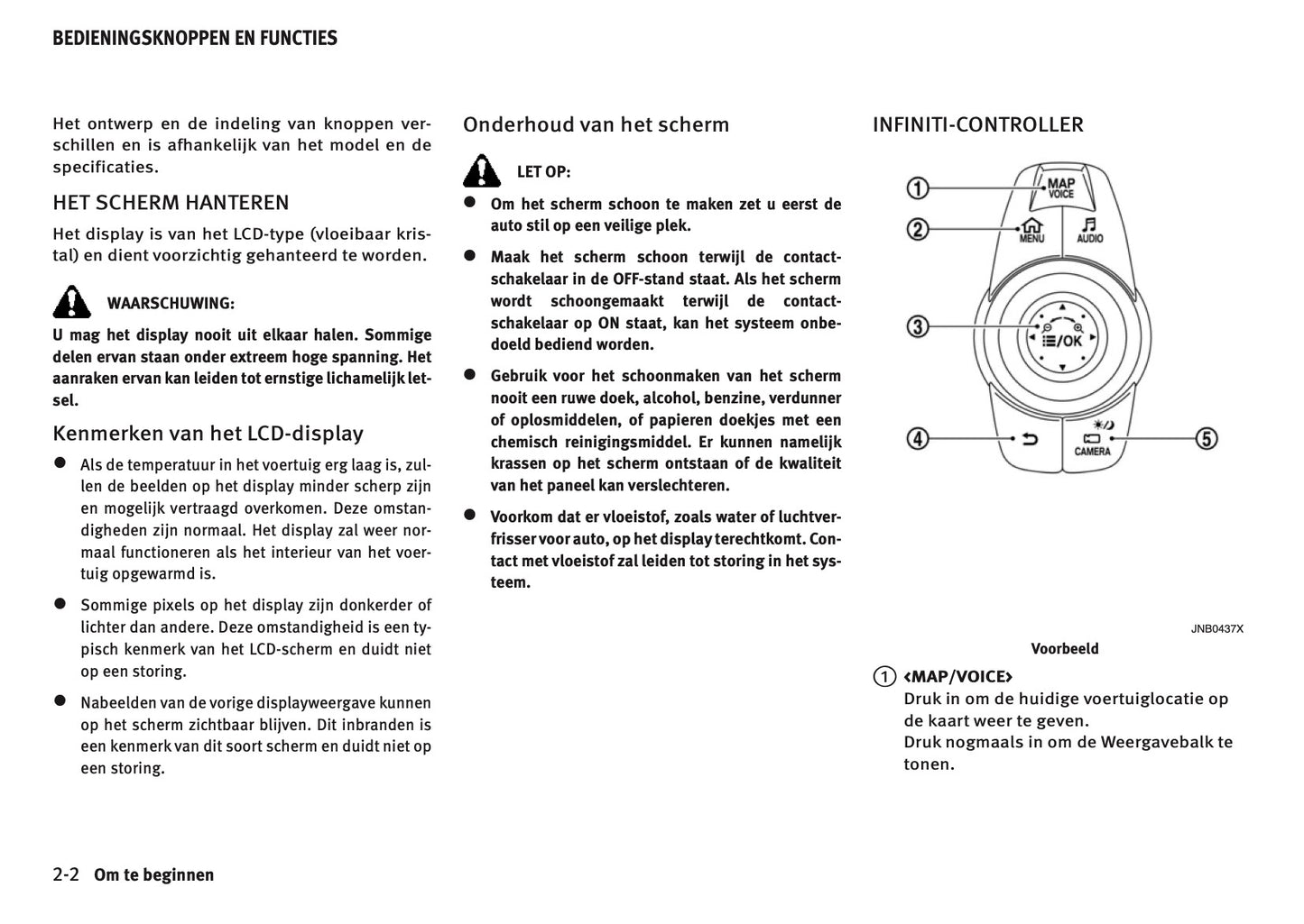 Infiniti InTouch Handleiding