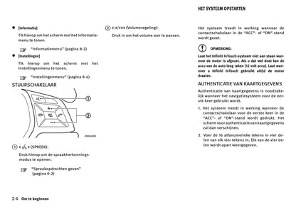 Infiniti InTouch Handleiding