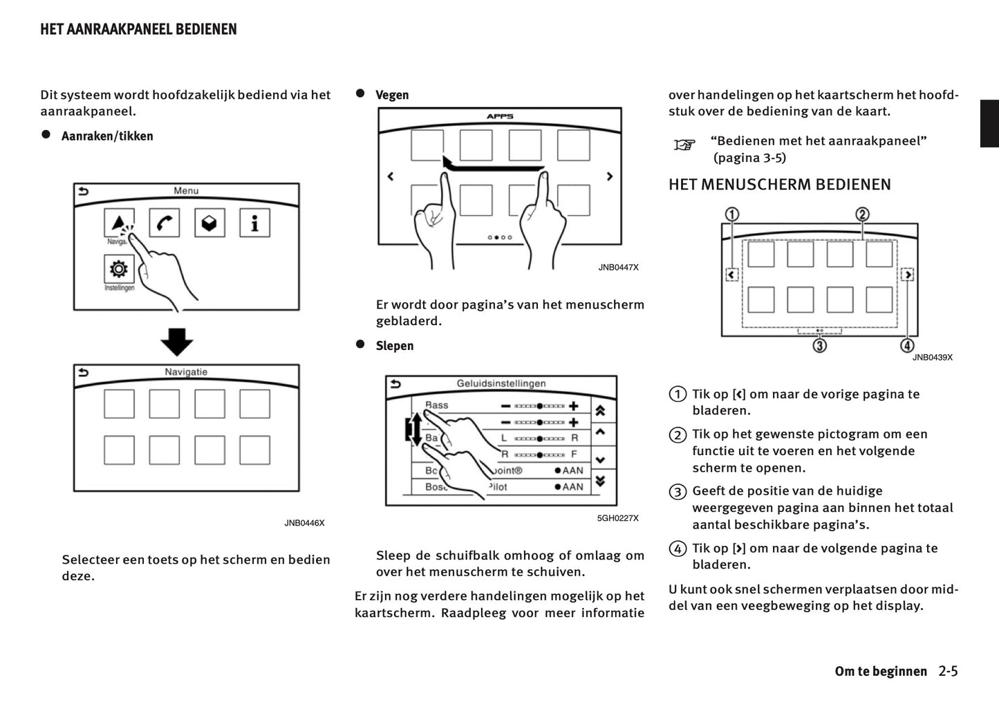 Infiniti InTouch Handleiding