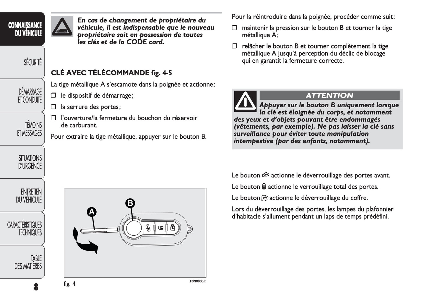 2013-2014 Fiat Ducato Gebruikershandleiding | Frans