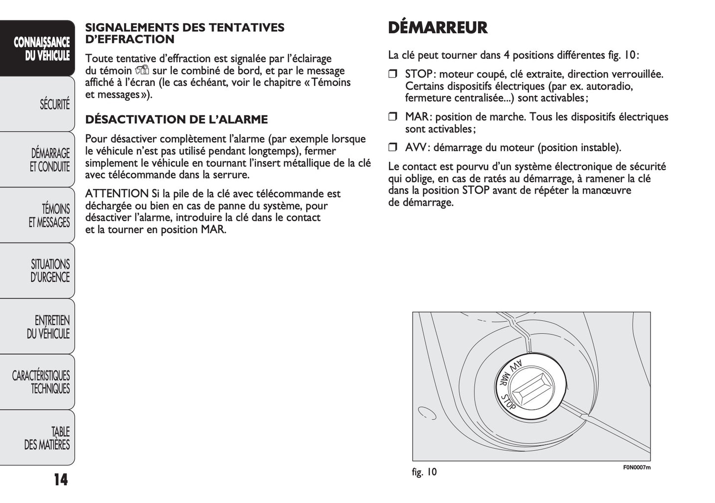 2013-2014 Fiat Ducato Gebruikershandleiding | Frans