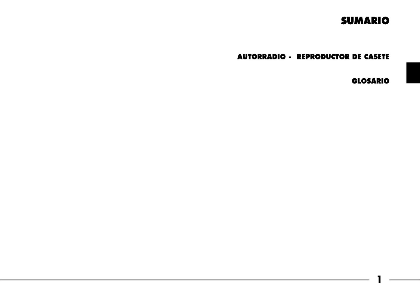 Alfa Romeo Autorradio (Casete) Instrucciones 2004 - 2007