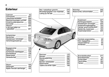 2008-2012 Saab 9-3 Manuel du propriétaire | Néerlandais