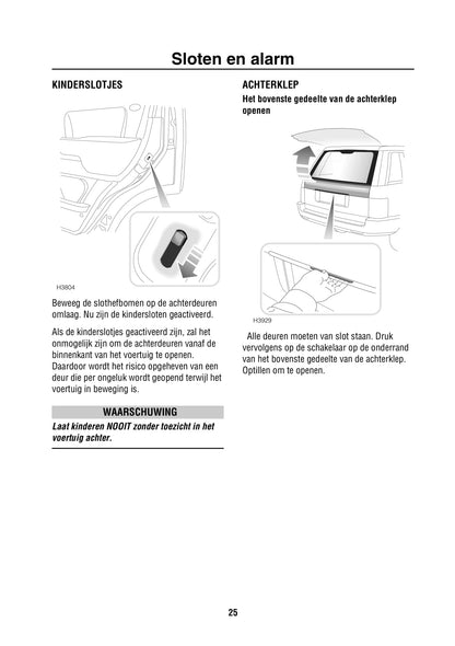 2002-2003 Land Rover Range Rover Gebruikershandleiding | Nederlands