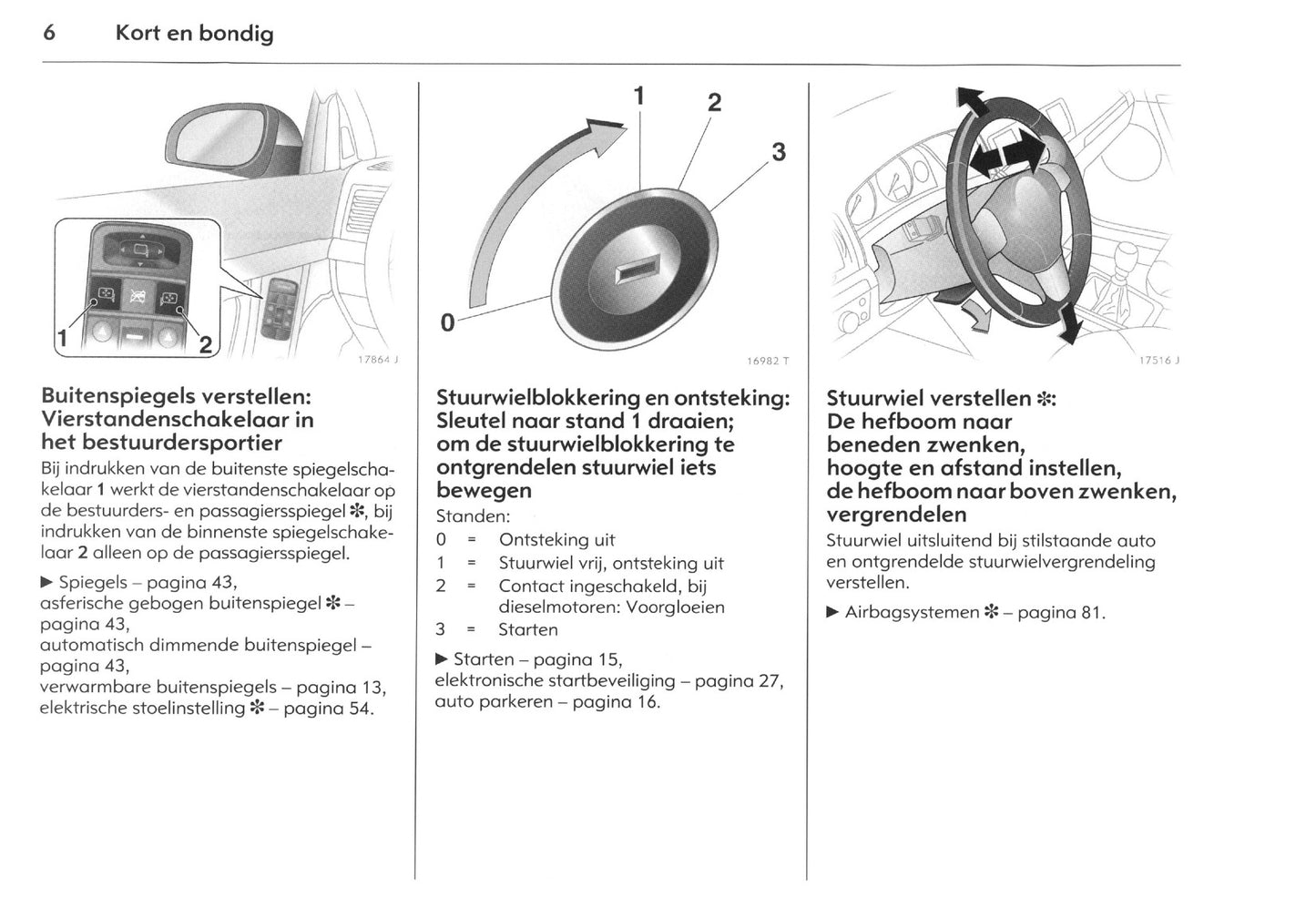 2005-2009 Opel Vectra Gebruikershandleiding | Nederlands